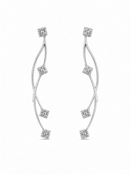 Pendientes Recarlo Mujer in Oro Diamante 0.41 Ct AD 339/B - AD 339/B